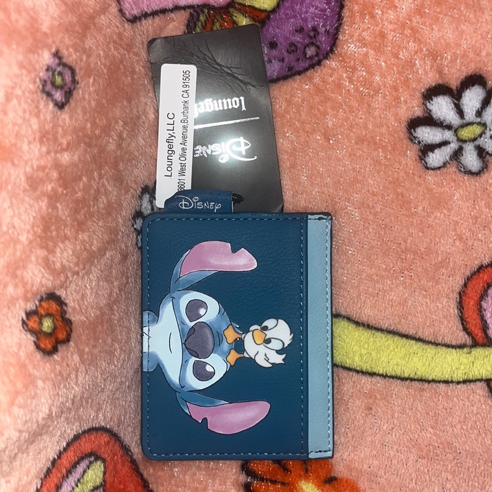 Stitch and duck loungefly wallet!